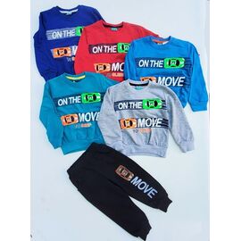 Фотография Костюм детский спортивный на мальчика ML2175 red р.2-5 "Meloria" недорого оптом от прямого поставщика