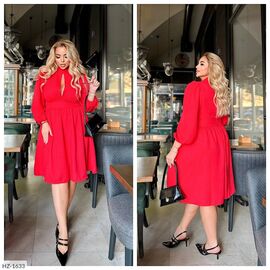 Жіноча лляна сукня р.50-52;54-56;58-60 (3кол.) "VIKA" купити недорого від прямого постачальника