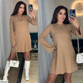 Женское хлопковое платье р.50-52;54-56 (5цв) "VLADA" купить недорого от прямого поставщика