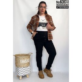 Фотография Джеггинсы стрейчевые утелпенные размерный ряд 28,29,30,31,32,33 "PARTNERS" недорого от прямого поставщика