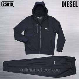 Фотография Спортивный мужской костюм на молнии DIESEL размеры  M-3XL "REMAIN" купить недорого от прямого поставщика