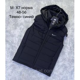 Жилетка чоловіча демісезонна стьобана, розміри 48-56 (3кв) "L&K" купити недорого від прямого постачальника