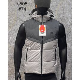 Жилетка чоловіча плащівка/утеплена р-ри L-4XL (6кол) "PROSTOMEN" недорого від прямого постачальника