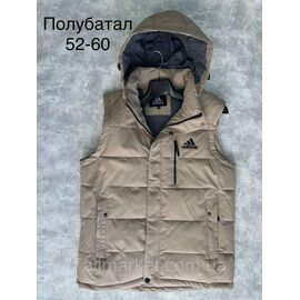 Фотография Жилетка мужская демисезонная, молодёжная полу-батал размеры 52-60 (3цв) "SPORT" недорого от прямого поставщика