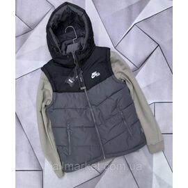 Фотография Жилетка мужская плащёвка, двухсторонний р-ры L-4XL(4цв)"MACCALI" недорого от прямого поставщика