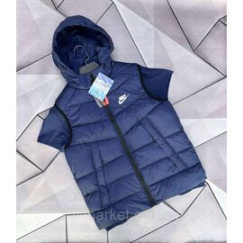 Жилетка чоловіча плащівка, стьобана NIKE р-ри L-4XL(4кв) "MACCALI" недорого від прямого постачальника