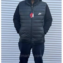 Жилетка чоловіча плащівка, стьобана NIKE р-ри 56-64 "MACCALI" недорого від прямого постачальника