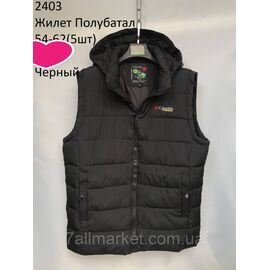 Фотография Жилетка демисезонная мужская COLUMBIA батал  р-ры 54-62 (3цв) "NEW NOCE" купить недорого от прямого поставщика