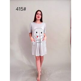 Туніка жіноча молодіжна батал р-ри-56-58 (мікс) "FLOWER" купити недорого від прямого постачальника