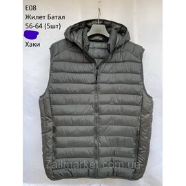 Фотография Жилетка демисезонная мужская стёганная батал р-ры 56-64 (3цв) "NEW NOCE" недорого от прямого поставщика