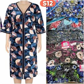 Халат жіночий домашній на блискавці розмір XL-5XL (мікс) "STELLA" недорого від прямого постачальника