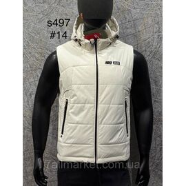 Жилетка чоловіча плащівка/водовідштовхувальна р-ри L-4XL (5 кв) "PROSTOMEN" недорого від прямого постачальника