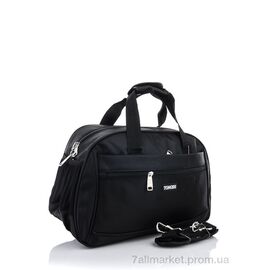 Сумка унісекс 992 black 30*45*19 см, "Superbag" недорого оптом від прямого постачальника