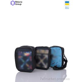 Сумка унісекс X646-7 mix 20*13*6 см, "Reluna Group" недорого оптом від прямого постачальника