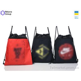 Рюкзак-мішок дитячий  647-6 mix (5 шт. р.сітка) "Reluna Group" недорого оптом від прямого постачальника