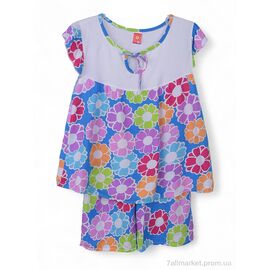 Костюм дитячий Літо 08604 blue (4 шт. р.сітка5-8) "Obuvok" недорого оптом від прямого постачальника