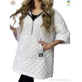 Жилетка жіноча Весна/осінь Жилетка анорак жіноча white (1 шт. р.сітка48-54) "Jumay" недорого оптом від прямого постачальника