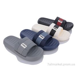 Шльопанці унісекс Літо 9922-2 mix (24 пар р.36-41) "Lion" недорого оптом від прямого постачальника