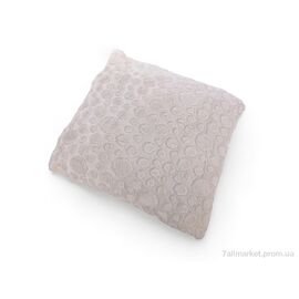 Подушка Весна/осінь Норка круг 08510 beige (42*42) (2 шт. р.сіткаOne size) "Obuvok" недорого оптом від прямого постачальника