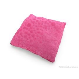 Подушка Весна/осінь Норка круг 08512 pink (42*42) (2 шт. р.сіткаOne size) "Obuvok" недорого оптом від прямого постачальника