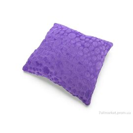 Фотография Подушка Весна/осень Норка круг 08285 violet (42*42) (2 шт. р.сетка One size) "Obuvok" недорого оптом от прямого поставщика