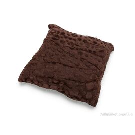Фотография Подушка Весна/осень Норка круг 08504 brown (42*42) (2 шт. р.сетка One size) "Obuvok" недорого оптом от прямого поставщика