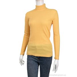 Фотография Водолазка женская Весна/осень 9376-12 yellow (2 шт. р.сетка 42-48) "Red Hat" недорого оптом от прямого поставщика