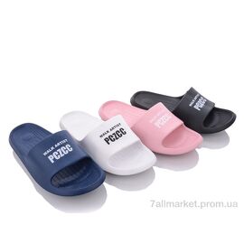 Фотография Шлепки унисекс Лето SU21 mix (24 пар р.36-41) "Elmob" недорого оптом от прямого поставщика