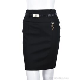 Фотография Юбка детская Весна/осень 001 black (08999) (5 шт. р.сетка 36-44) "Obuvok" недорого оптом от прямого поставщика