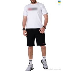 Фотография Костюм мужской Лето 220 чорно-білий (3 шт. р.сетка 48/50-52/54) "Adam&Eva" недорого оптом от прямого поставщика