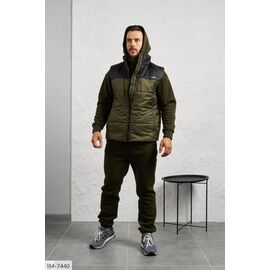 Чоловічий спортивний костюм на флісі р.48;50;52;54-56;58-60 "LETTI" купити недорого від прямого постачальника