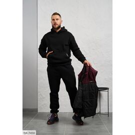 Чоловічий спортивний костюм на флісі р.48;50;52;54-56;58-60 "LETTI" купити недорого від прямого постачальника