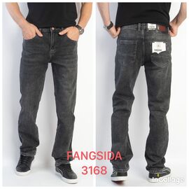 Фотография Джинсы мужские 3168 grey р.32-42 "God Baron" недорого оптом от прямого поставщика