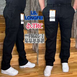 Фотография Джинсы мужские F8605-1 black р.32-38 "God Baron" недорого оптом от прямого поставщика