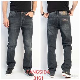 Фотография Джинсы мужские 3161 black р.32-42 "God Baron" недорого оптом от прямого поставщика