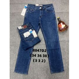 Фотография Джинсы мужские 8847D2 blue р.34-38 "God Baron" недорого оптом от прямого поставщика
