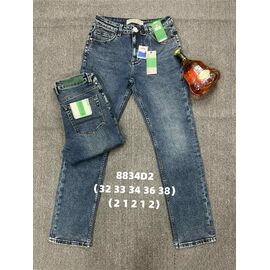Фотография Джинсы мужские 8834D2 blue р.32-38 "God Baron" недорого оптом от прямого поставщика