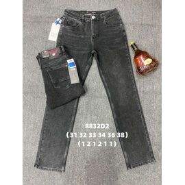 Фотография Джинсы мужские 8832D2 black р.31-38 "God Baron" недорого оптом от прямого поставщика
