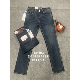 Фотография Джинсы мужские 8844D2 blue р.32-38 "God Baron" недорого оптом от прямого поставщика