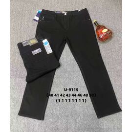 Джинси чоловічі U-9115 black р.40-48 "God Baron" недорого оптом від прямого постачальника