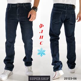Фотография Джинсы мужские 25123-06 blue р.32-40 "God Baron" недорого оптом от прямого поставщика