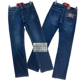 Фотография Джинсы мужские RS313DT blue р.32-36 "God Baron" недорого оптом от прямого поставщика