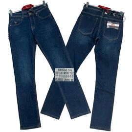 Фотография Джинсы мужские RS317DT blue р.30-38 "God Baron" недорого оптом от прямого поставщика