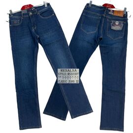 Фотография Джинсы мужские RS323DT blue р.31-40 "God Baron" недорого оптом от прямого поставщика