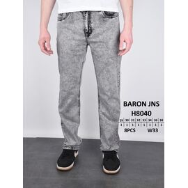 Фотография Джинсы мужские H8040 grey р.29-38 "God Baron" недорого оптом от прямого поставщика