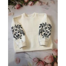 Фотография Свитер детский на девочку M166 white р.128-146 "Moda school" недорого оптом от прямого поставщика