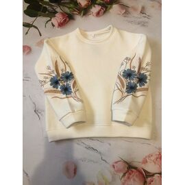 Светер Дитячий на дівчинку M170 milk р.128-146 "Moda school" недорого оптом від прямого постачальника