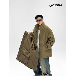 Куртка чоловіча зимова 2190 khaki р.M-3XL "2BRO" недорого оптом від прямого постачальника