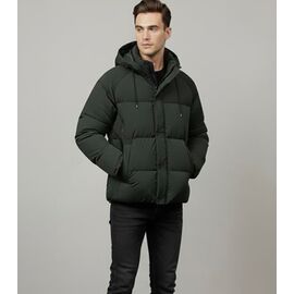 Куртка чоловіча зимова 9533 khaki р.M-3XL "2BRO" недорого оптом від прямого постачальника