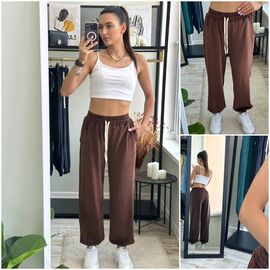 Штани спортивні жіночі 1535 brown р.42-58 "Alisa Brand" недорого оптом від прямого постачальника